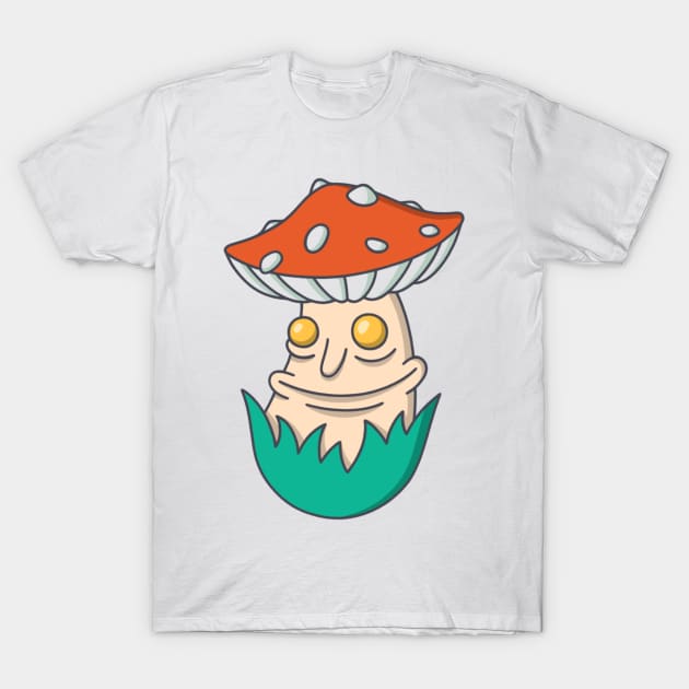 Amanita muscaria T-Shirt by robchick